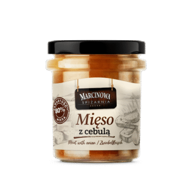 Mięso z cebulą
