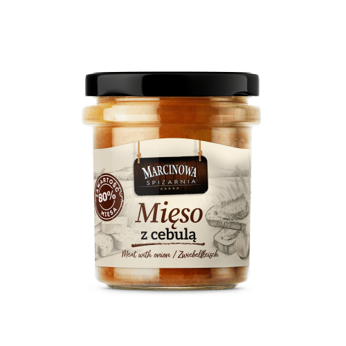 Mięso z cebulą